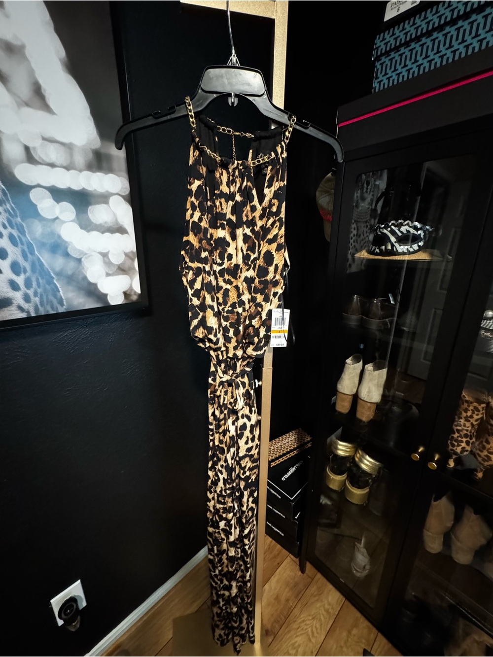 Leopard jumpsuit! Got to have it!!